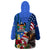 United States And Fiji Wearable Blanket Hoodie USA Flag Eagle Mix Fijian Coat Of Arms Tapa Pattern LT14 - Polynesian Pride