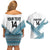 Custom Fiji Tapa Rugby 2025 Couples Matching Off Shoulder Short Dress and Hawaiian Shirt Go Champions Fijiana