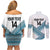 Custom Fiji Tapa Rugby 2025 Couples Matching Off Shoulder Short Dress and Long Sleeve Button Shirt Go Champions Fijiana