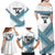 Custom Fiji Tapa Rugby 2025 Family Matching Off Shoulder Maxi Dress and Hawaiian Shirt Go Champions Fijiana