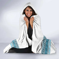 Custom Fiji Tapa Rugby 2025 Hooded Blanket Go Champions Fijiana