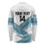 Custom Fiji Tapa Rugby 2025 Long Sleeve Shirt Go Champions Fijiana