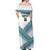 Custom Fiji Tapa Rugby 2025 Off Shoulder Maxi Dress Go Champions Fijiana