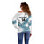 Custom Fiji Tapa Rugby 2025 Off Shoulder Sweater Go Champions Fijiana