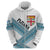 Custom Fiji Tapa Rugby 2025 Zip Hoodie Go Champions Fijiana