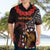 Cook Islands ANZAC Day Hawaiian Shirt Poppies With Sea Turtle LT14 - Polynesian Pride