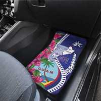 Biba Guam Liberation Day Car Mats Tano y Chamoru Latte Stone Blue