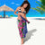Biba Guam Liberation Day Sarong Tano y Chamoru Latte Stone Blue