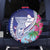 Biba Guam Liberation Day Spare Tire Cover Tano y Chamoru Latte Stone Blue