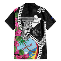 Biba Guam Liberation Day Family Matching Mermaid Dress and Hawaiian Shirt Tano y Chamoru Latte Stone Black LT14 - Polynesian Pride