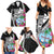 Biba Guam Liberation Day Family Matching Summer Maxi Dress and Hawaiian Shirt Tano y Chamoru Latte Stone Black