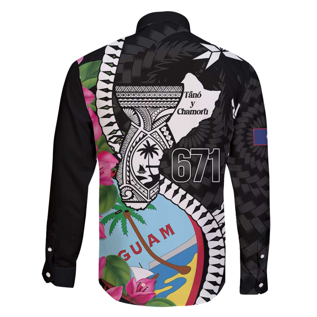 Biba Guam Liberation Day Family Matching Summer Maxi Dress and Hawaiian Shirt Tano y Chamoru Latte Stone Black