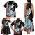 Biba Guam Liberation Day Family Matching Tank Maxi Dress and Hawaiian Shirt Tano y Chamoru Latte Stone Black