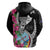 Biba Guam Liberation Day Zip Hoodie Tano y Chamoru Latte Stone Black