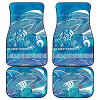 Kuri Dog Waka New Zealand Matariki Car Mats Ocean Sharks Maori Tattoo LT14 - Polynesian Pride