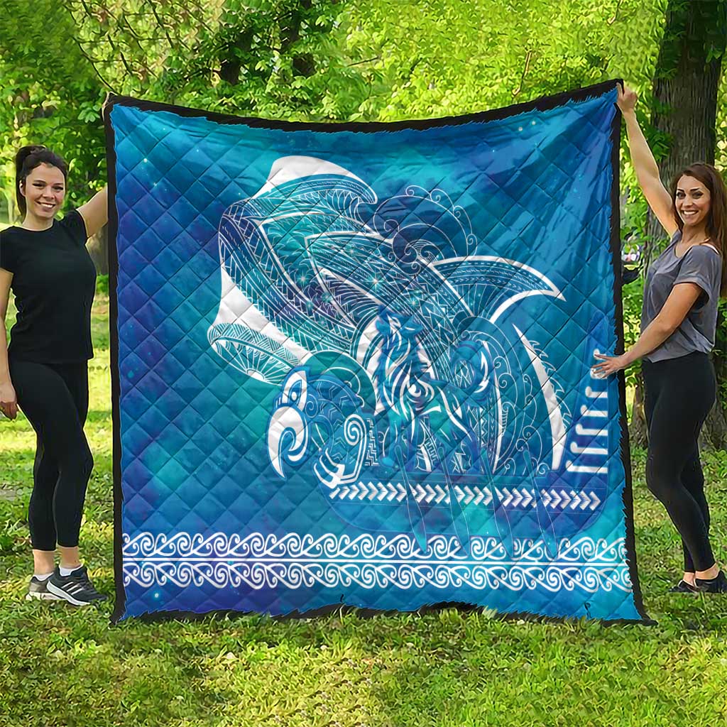 Kuri Dog Waka New Zealand Matariki Quilt Ocean Sharks Maori Tattoo