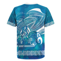 Kuri Dog Waka New Zealand Matariki Rugby Jersey Ocean Sharks Maori Tattoo LT14 - Polynesian Pride