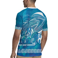 Kuri Dog Waka New Zealand Matariki Rugby Jersey Ocean Sharks Maori Tattoo LT14 - Polynesian Pride