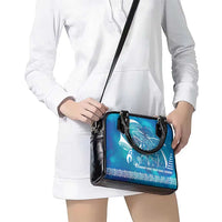 Kuri Dog Waka New Zealand Matariki Shoulder Handbag Ocean Sharks Maori Tattoo