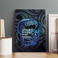 Tuna Eel New Zealand Matariki Canvas Wall Art He Piko He Taniwha Maori Pattern