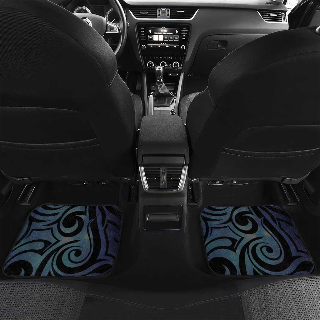 Tuna Eel New Zealand Matariki Car Mats He Piko He Taniwha Maori Pattern