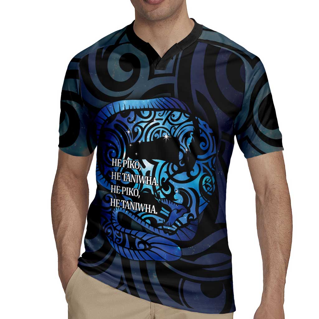 Tuna Eel New Zealand Matariki Rugby Jersey He Piko He Taniwha Maori Pattern