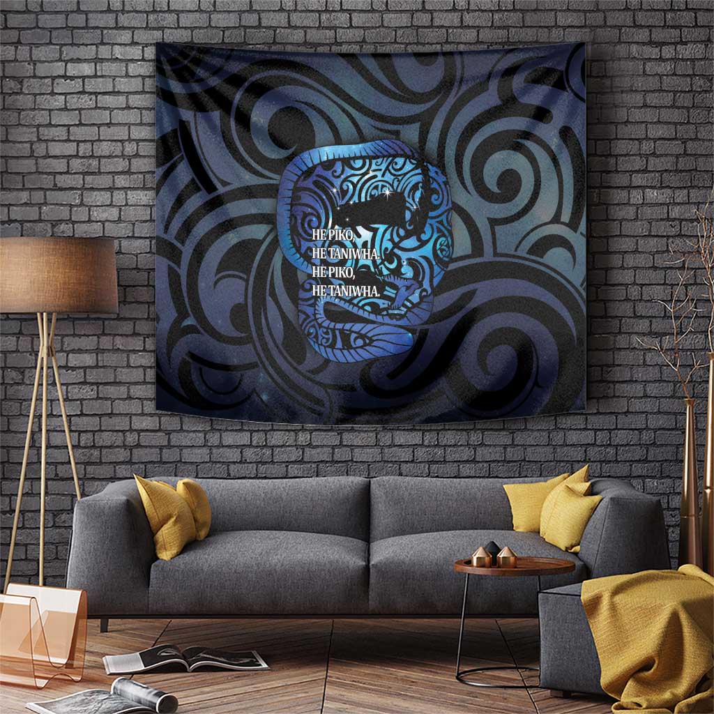Tuna Eel New Zealand Matariki Tapestry He Piko He Taniwha Maori Pattern