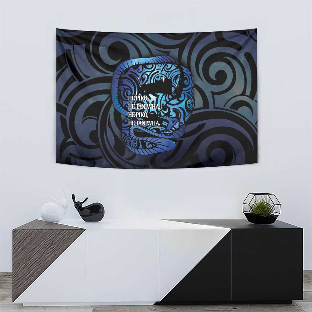Tuna Eel New Zealand Matariki Tapestry He Piko He Taniwha Maori Pattern