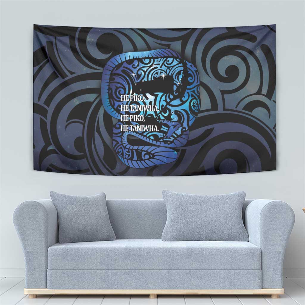 Tuna Eel New Zealand Matariki Tapestry He Piko He Taniwha Maori Pattern