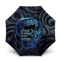 Tuna Eel New Zealand Matariki Umbrella He Piko He Taniwha Maori Pattern