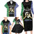 Personalised South Sea Islanders National Recognition Day Family Matching Long Sleeve Bodycon Dress and Hawaiian Shirt Australia Aboriginal Vanuatu Pig Tusk