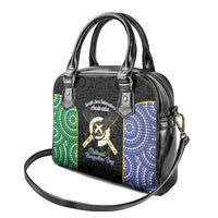 Personalised South Sea Islanders National Recognition Day Shoulder Handbag Australia Aboriginal Vanuatu Pig Tusk