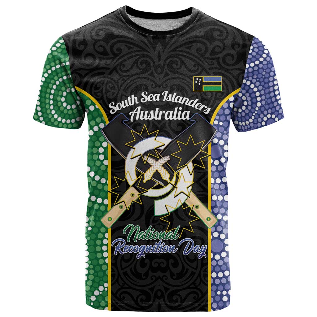 Personalised South Sea Islanders National Recognition Day T Shirt Australia Aboriginal Vanuatu Pig Tusk