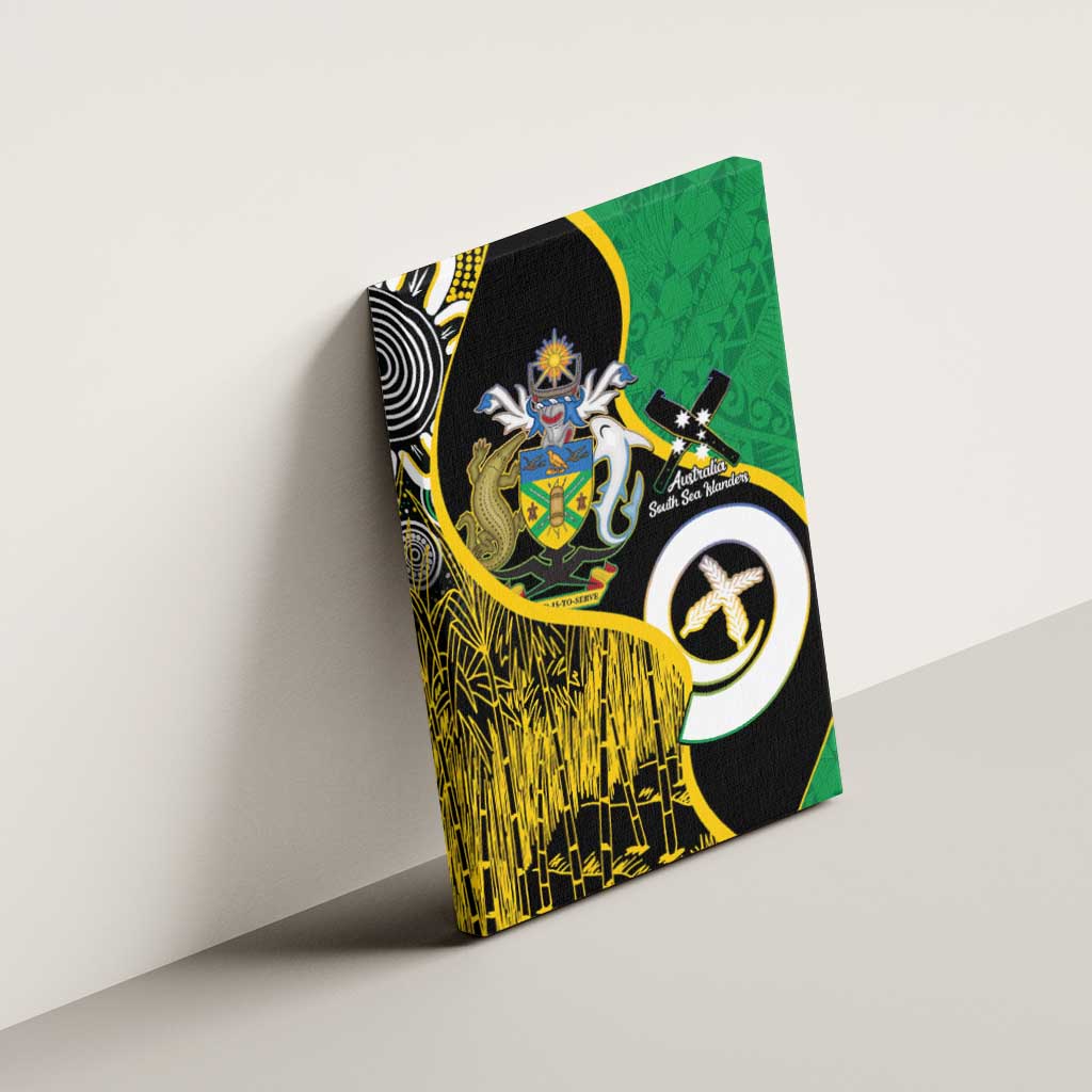 Australian South Sea Islanders National Recognition Day Canvas Wall Art Solomon Islands And Vanuatu Culture