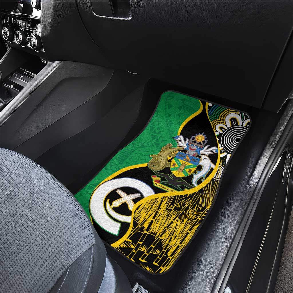Australian South Sea Islanders National Recognition Day Car Mats Solomon Islands And Vanuatu Culture