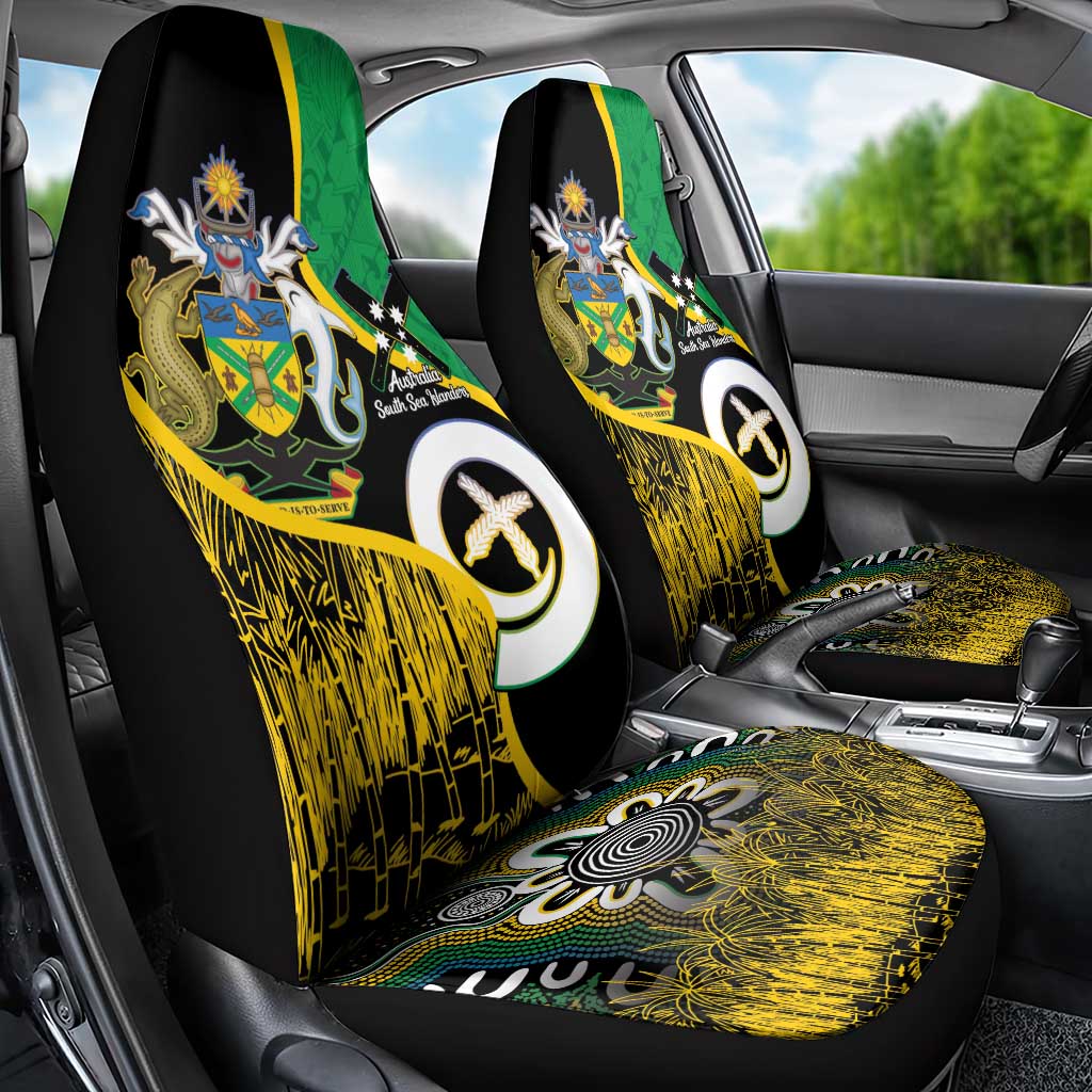 Australian South Sea Islanders National Recognition Day Car Seat Cover Solomon Islands And Vanuatu Culture