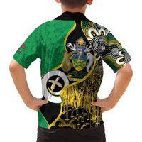 Australian South Sea Islanders National Recognition Day Family Matching Off Shoulder Short Dress and Hawaiian Shirt Solomon Islands And Vanuatu Culture LT14 - Polynesian Pride