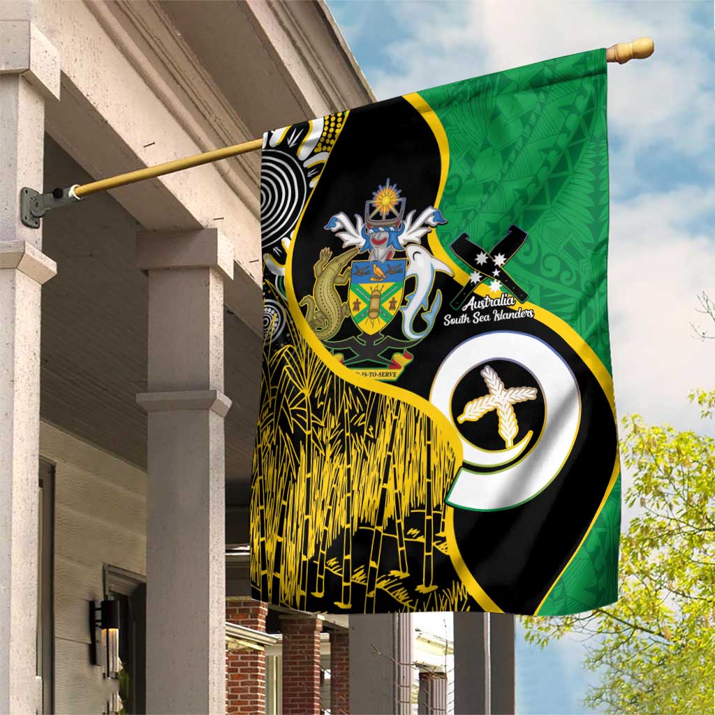Australian South Sea Islanders National Recognition Day Garden Flag Solomon Islands And Vanuatu Culture