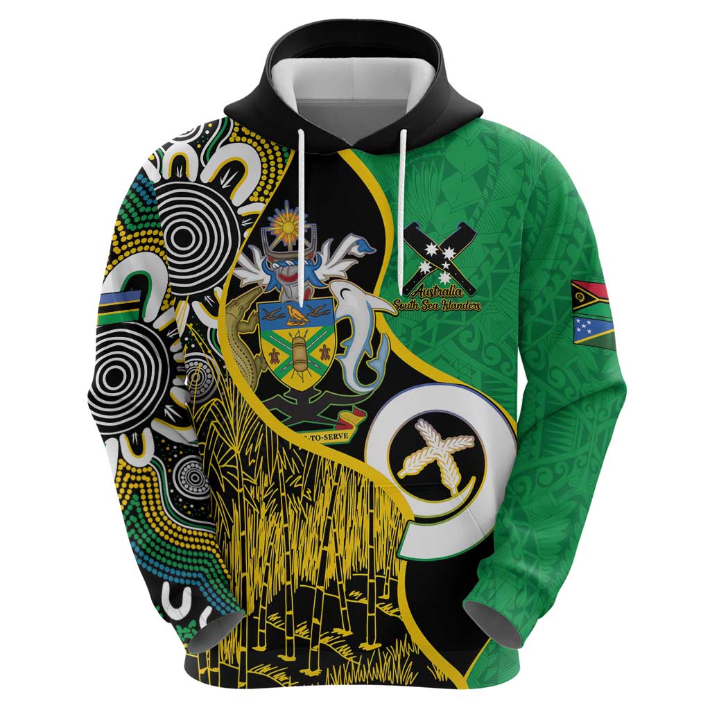 Australian South Sea Islanders National Recognition Day Hoodie Solomon Islands And Vanuatu Culture