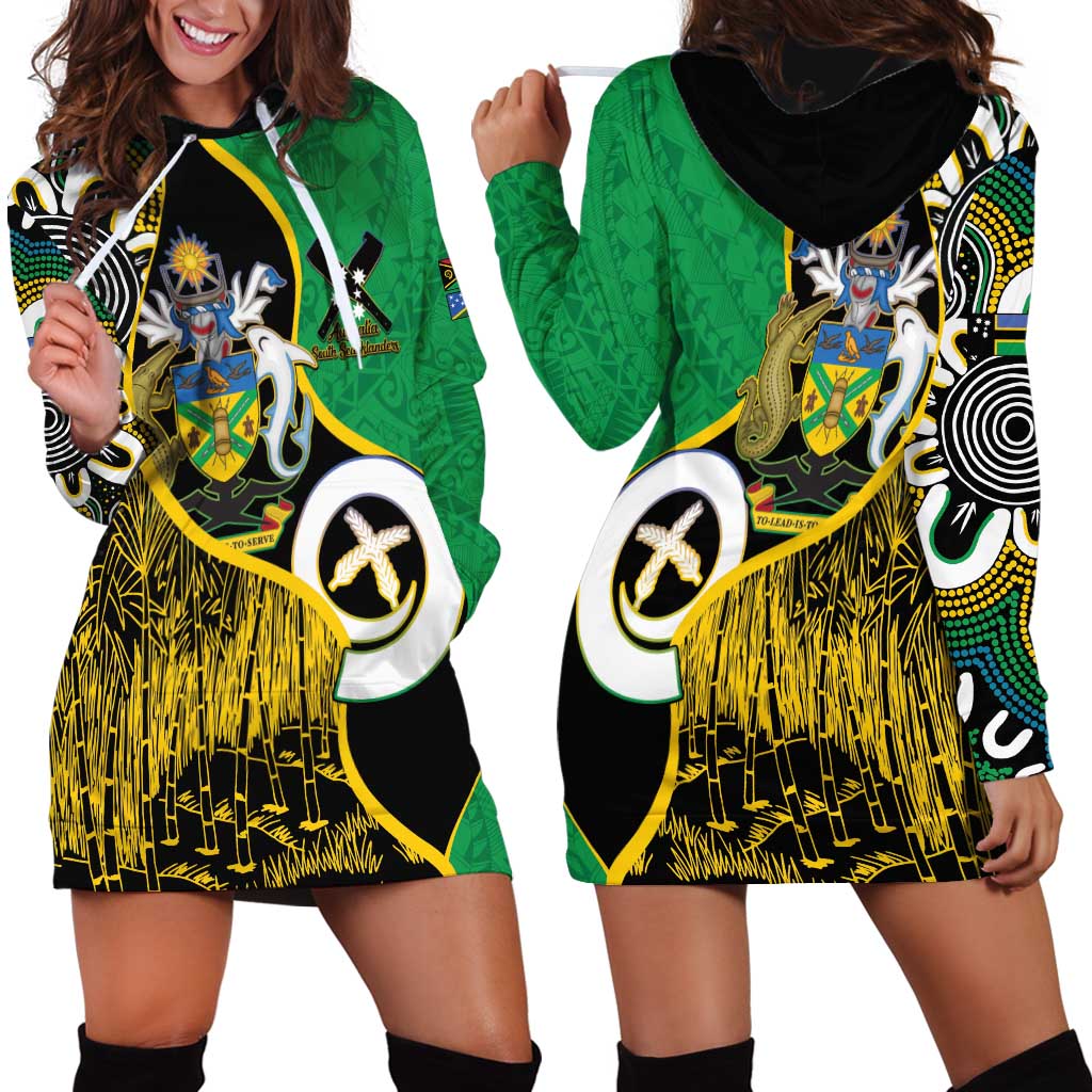 Australian South Sea Islanders National Recognition Day Hoodie Dress Solomon Islands And Vanuatu Culture