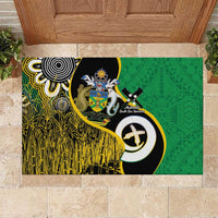 Australian South Sea Islanders National Recognition Day Rubber Doormat Solomon Islands And Vanuatu Culture