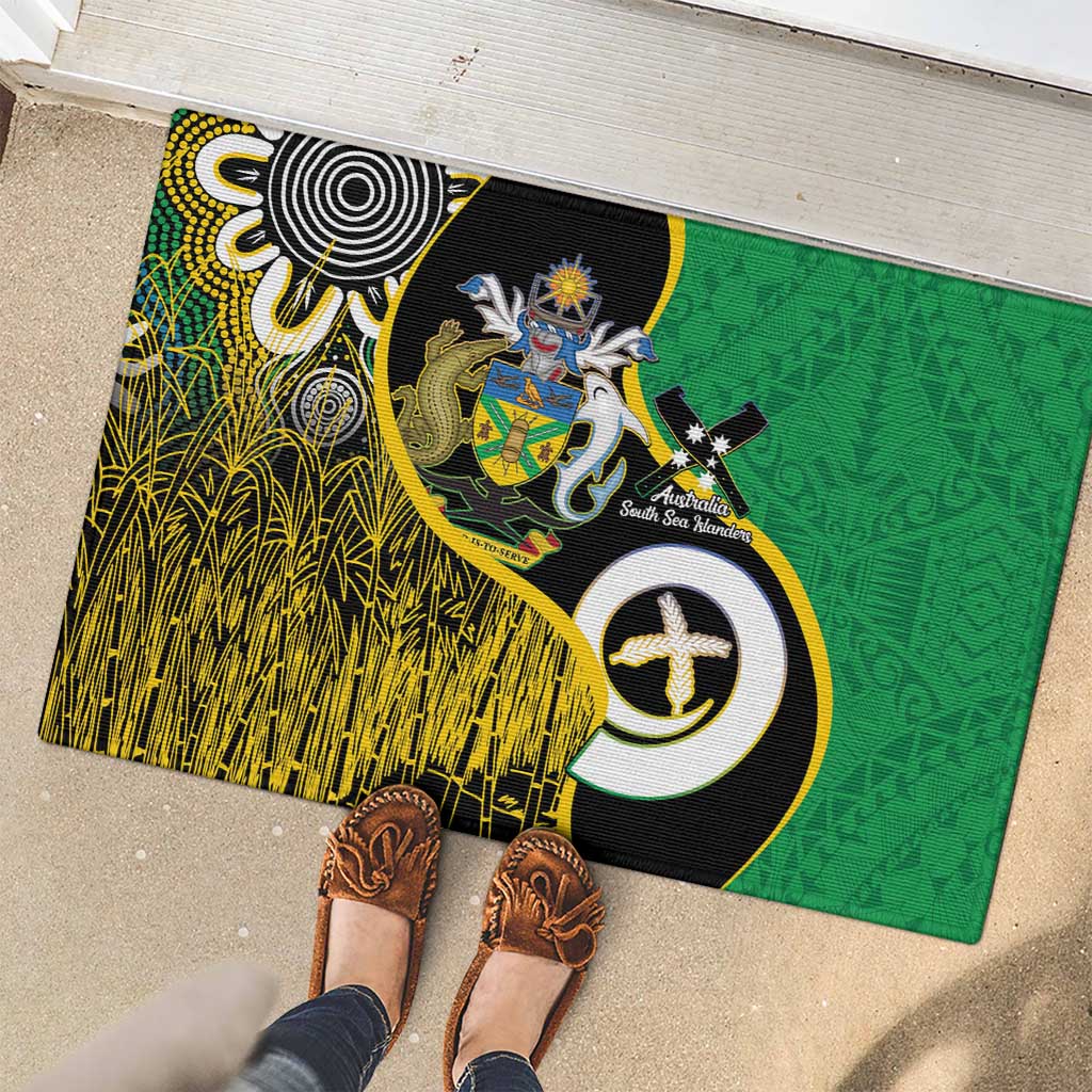 Australian South Sea Islanders National Recognition Day Rubber Doormat Solomon Islands And Vanuatu Culture