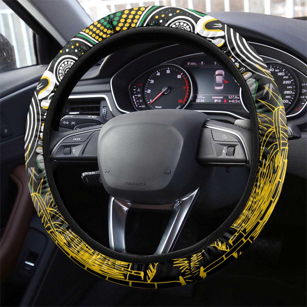 Australian South Sea Islanders National Recognition Day Steering Wheel Cover Solomon Islands And Vanuatu Culture
