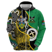 Australian South Sea Islanders National Recognition Day Zip Hoodie Solomon Islands And Vanuatu Culture