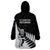 New Zealand Silver Fern Rugby Wearable Blanket Hoodie All Black 2023 Go Champions Maori Pattern LT14 - Polynesian Pride