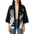 Personalised New Zealand Darts Kimono Silver Fern Aotearoa Maori Pattern - Polynesian Pride