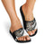Personalised New Zealand Darts Slide Sandals Silver Fern Aotearoa Maori Pattern - Polynesian Pride