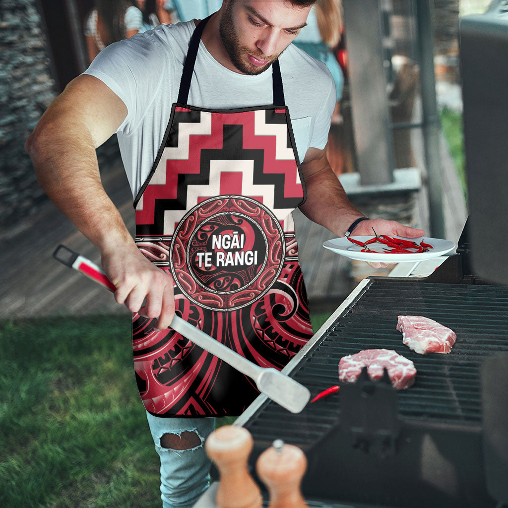 Aotearoa Ngai Te Rangi Apron Maori Iwi Poutama Puhoro Tattoo LT14 - Polynesian Pride
