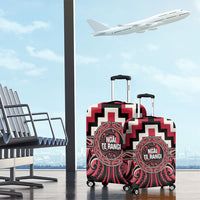Aotearoa Ngai Te Rangi Luggage Cover Maori Iwi Poutama Puhoro Tattoo LT14 - Polynesian Pride