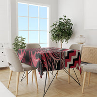 Aotearoa Ngai Te Rangi Tablecloth Maori Iwi Poutama Puhoro Tattoo LT14 - Polynesian Pride